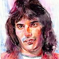 Freddie Mercury portrait by Suzann Sines Freddie Mercury portrait by Suzann Sines