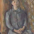 Madame Cezanne Painting by Paul Cezanne Madame Cezanne Painting by Paul Cezanne