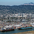 Port of Oakland Aerial Photo #5 Photograph by David Oppenheimer