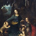 The Virgin Of The Rocks Painting by Leonardo Da Vinci The Virgin Of The Rocks Painting by Leonardo Da Vinci