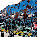 41st and Central Drawing by Joedee 41st and Central Drawing by Joedee