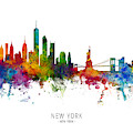 New York Skyline Photograph by Michael Tompsett New York Skyline Photograph by Michael Tompsett