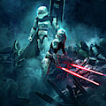 501 vs Aliens 4 Digital Art by Guillem H Pongiluppi 501 vs Aliens 4 Digital Art by Guillem H Pongiluppi