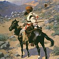 An Indian Trapper Painting by Frederic Remington An Indian Trapper Painting by Frederic Remington