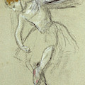 A Dancer In Profile by Edgar Degas A Dancer In Profile by Edgar Degas