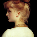 A Girl by Lord Frederic Leighton Painting by Rolando Burbon A Girl by Lord Frederic Leighton Painting by Rolando Burbon