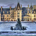 A Little Snow For Asheville Christmas by Carol Montoya