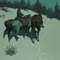 A Reconnaissance Painting by Frederic Remington A Reconnaissance Painting by Frederic Remington