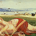 A Satyr Mourning Over A Nymph, C.1495 Painting by Piero Di Cosimo