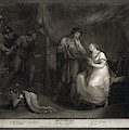 A Scene from Troilus and Cressid by Angelika Kauffmann and engraver Luigi Schiavonetti Painting by Rolando Burbon A Scene from Troilus and Cressid by Angelika Kauffmann and engraver Luigi Schiavonetti Painting by Rolando Burbon