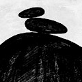 Abstract Black And White No.35 by Naxart Studio Abstract Black And White No.35 by Naxart Studio