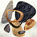 Abstract Pebbles III Digital Art by Spacefrog Designs Abstract Pebbles III Digital Art by Spacefrog Designs