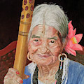 Aging Beauty Drawing by Quwatha Valentine Aging Beauty Drawing by Quwatha Valentine