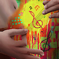 Air Guitar Digital Art by April Burton Air Guitar Digital Art by April Burton
