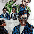 Alprentice Bunchy Carter, an L.A. LEGEND Drawing by Joedee Alprentice Bunchy Carter, an L.A. LEGEND Drawing by Joedee