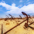 Anchors graveyard Photograph by Micah Offman Anchors graveyard Photograph by Micah Offman
