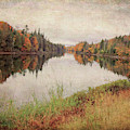 Androscoggin River, 13 Mile Woods Antiqued by Susan Lafleur Androscoggin River, 13 Mile Woods Antiqued by Susan Lafleur