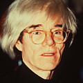 Andy Warhol Candid In Color by Globe Photos