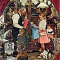 April Fool, 1948 Painting by Norman Rockwell April Fool, 1948 Painting by Norman Rockwell