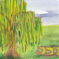 ARAVA WILLOW suk8 Painting by Hebrewletters Sl ARAVA WILLOW suk8 Painting by Hebrewletters Sl