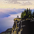 Arrow Lake Solo Painting by Sassan Filsoof Arrow Lake Solo Painting by Sassan Filsoof