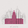 Atlanta Landmarks by Inspirowl Design Atlanta Landmarks by Inspirowl Design