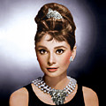 Audrey Hepburn Breakfast At Tiffany's by Globe Photos