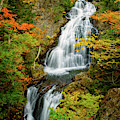 Autumn Falls, Crystal Cascade Photograph by Jeff Sinon Autumn Falls, Crystal Cascade Photograph by Jeff Sinon