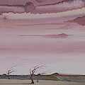 Autumn Skies on the Kirby Farm Painting by Scott Kirby