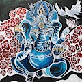 Baby Ganesha Painting by Patricia Arroyo Baby Ganesha Painting by Patricia Arroyo