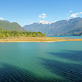 Baker Lake in the fall by Steve Bunch