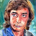 Barry Manilow Portrait Painting by Suzann Sines Barry Manilow Portrait Painting by Suzann Sines
