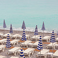 Beach Umbrellas in Nice Photograph by Melanie Alexandra Price Beach Umbrellas in Nice Photograph by Melanie Alexandra Price