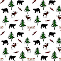 Bear Moose Pattern by Christina Rollo Bear Moose Pattern by Christina Rollo