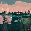 Berlin Abstract Skyline II by Naxart Studio Berlin Abstract Skyline II by Naxart Studio