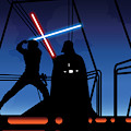 Bespin Duel Digital Art by Nathan Shegrud Bespin Duel Digital Art by Nathan Shegrud