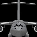 Black Chrome C-17 Digital Art by Michael Brooks