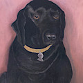 Black Lab Painting by Karen Zuk Rosenblatt Black Lab Painting by Karen Zuk Rosenblatt