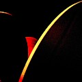 Bloodmoonrise Abstract by Viva Anderson