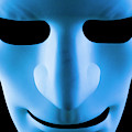 Blue face artificial intelligence robot Photograph by Simon Bratt Blue face artificial intelligence robot Photograph by Simon Bratt