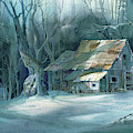 Boarded Up Painting by Michael Humphries Boarded Up Painting by Michael Humphries