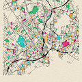 Bridgeport, United States City Map by Inspirowl Design Bridgeport, United States City Map by Inspirowl Design