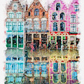Bruges, Belgium - 01 Painting by AM FineArtPrints Bruges, Belgium - 01 Painting by AM FineArtPrints