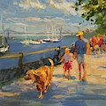 By The River, Sunday Morning by Peter Salwen By The River, Sunday Morning by Peter Salwen