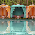 Cabanas Photograph by Alison Frank Cabanas Photograph by Alison Frank
