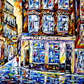 Cafe Pleinzicht, Amsterdam Painting by Mirek Kuzniar Cafe Pleinzicht, Amsterdam Painting by Mirek Kuzniar