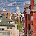Capitol from UW - Madison - Wisconsin Photograph by Steven Ralser Capitol from UW - Madison - Wisconsin Photograph by Steven Ralser