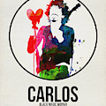 Carlos Santana II by Naxart Studio Carlos Santana II by Naxart Studio