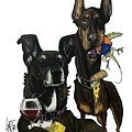 Carter 5016 Drawing by Canine Caricatures By John LaFree Carter 5016 Drawing by Canine Caricatures By John LaFree