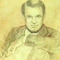 Cary Grant Drawing by Jordana Sands Cary Grant Drawing by Jordana Sands